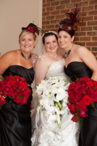 Summar and her bridesmaids