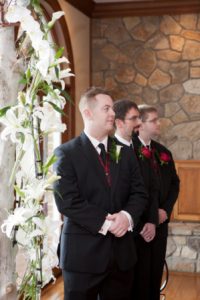 Waiting for the bride