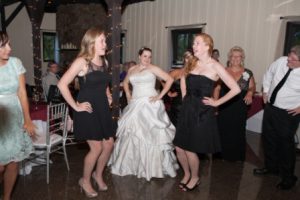 Out on the dance floor
