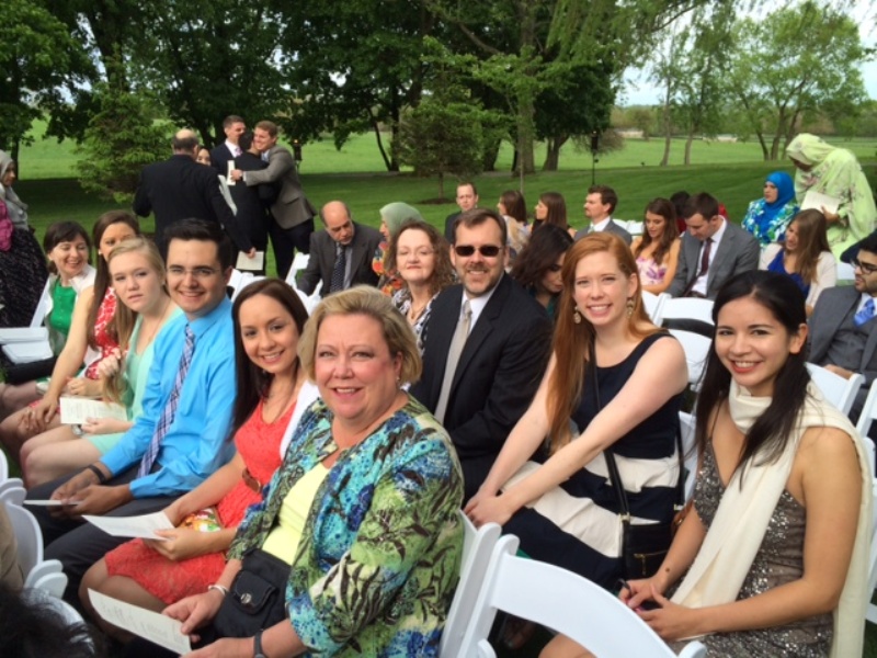 YeBu at the ceremony