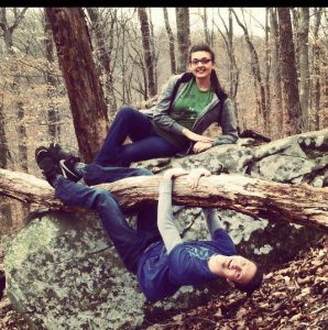 hiking with Alex