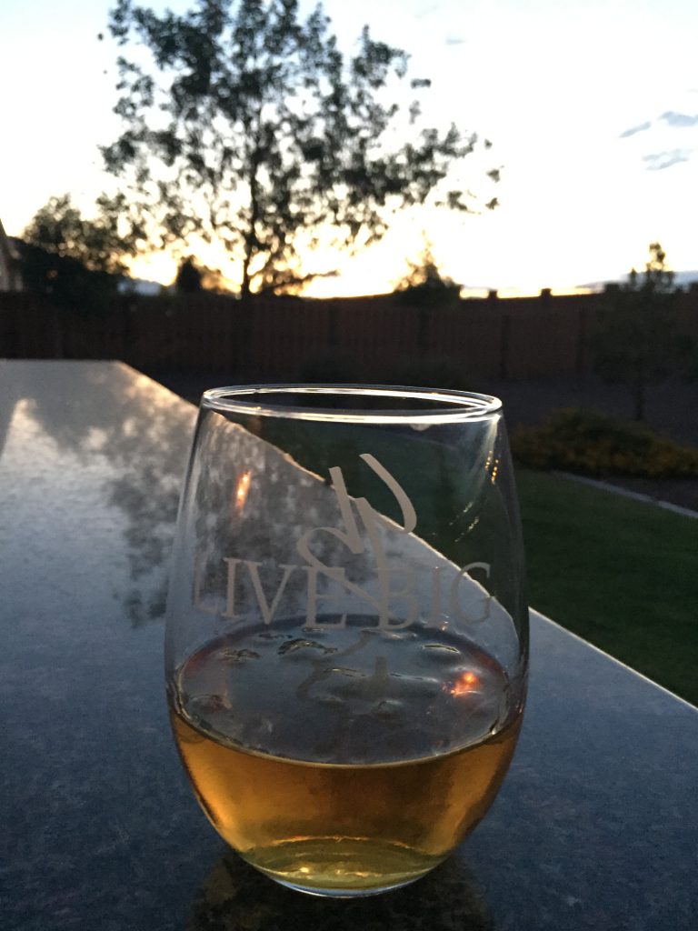 CE's Sister Peyton sends her cheers from the backyard in Las Vegas