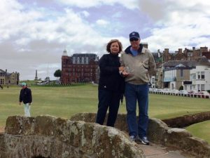 Submitted by Natalie and John while at St. Andrews over July 4th weekend.
