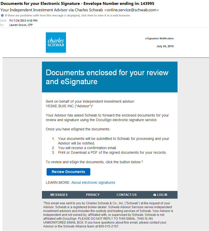 Introduction to DocuSign® for Electronic Signature and Approval