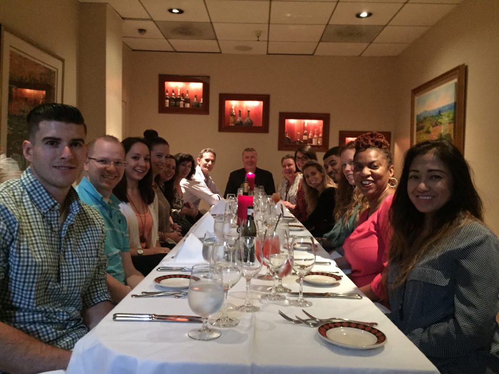 Group Dinner at North Beach Restaurant