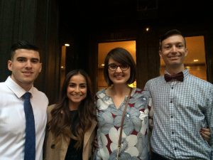 Russell, Paola, Sabina, and Alex